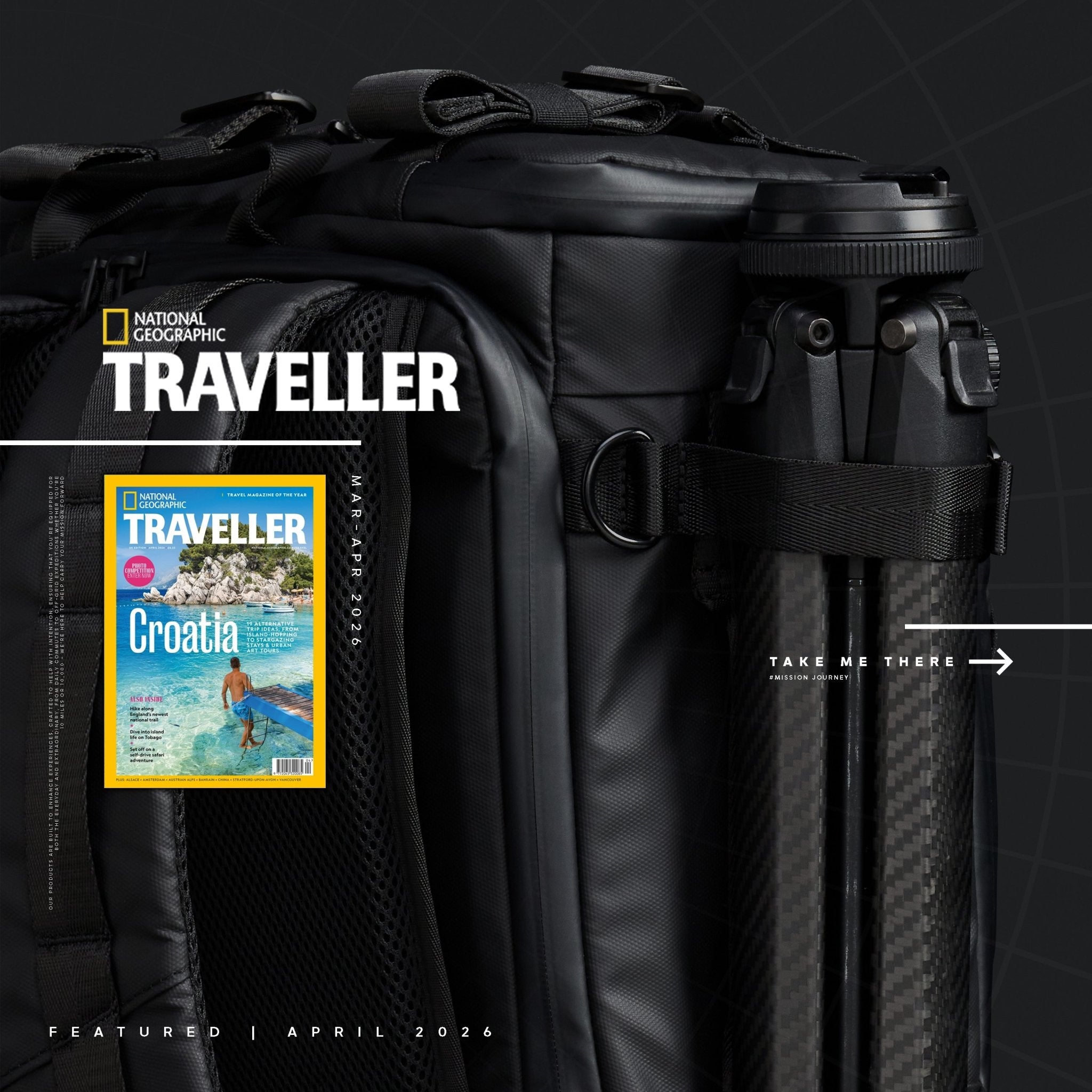 Featured: Nat Geo Magazine - April 2026 - Three Peaks GBR