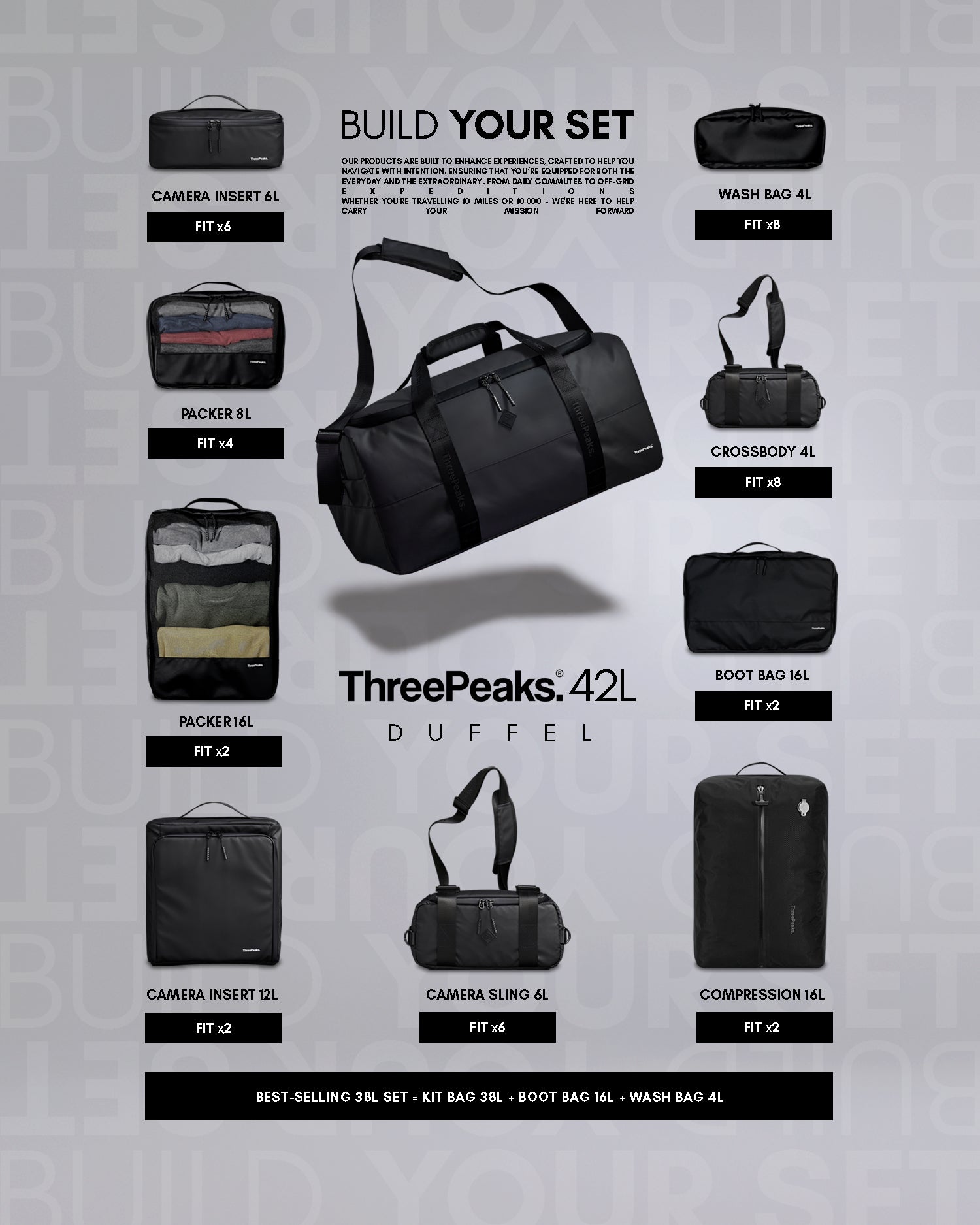 Duffel 42L - Three Peaks GBR