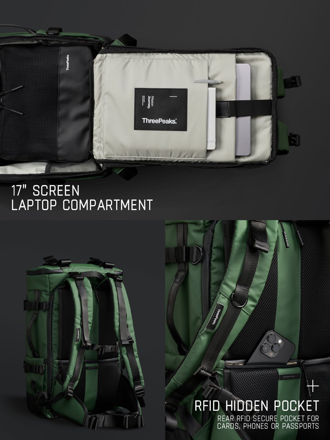 HYBRID 30L - WEEKENDER SET - Three Peaks GBR