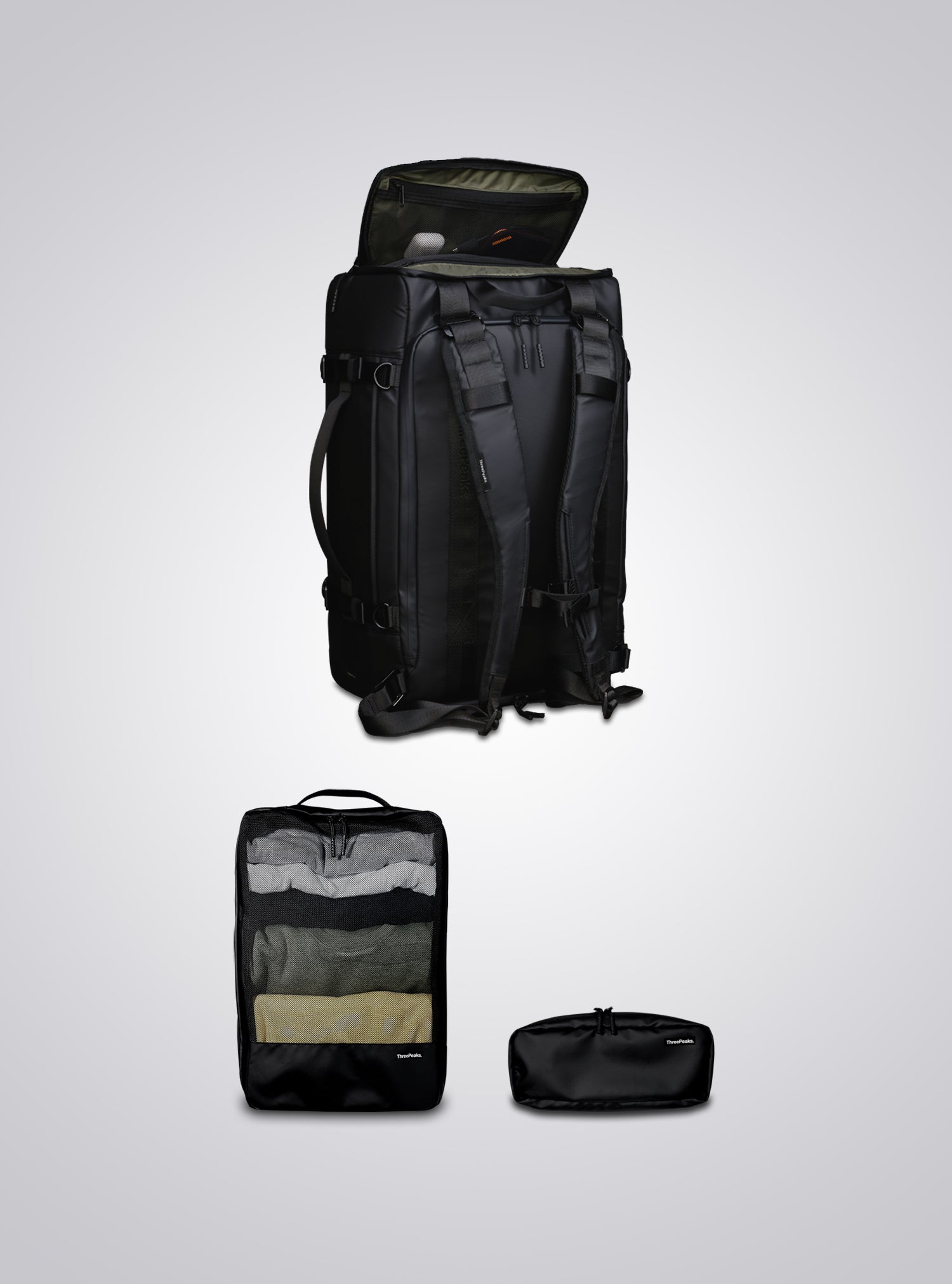 KIT BAG 38L - TRAVEL SET - Three Peaks GBR