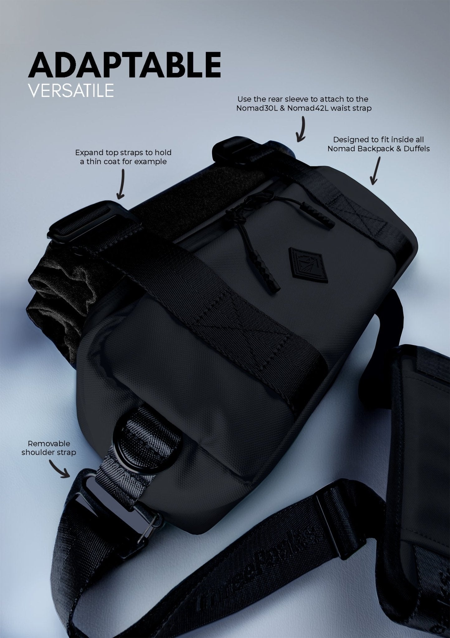 Nomad Crossbody Sling 4L - Three Peaks GBR