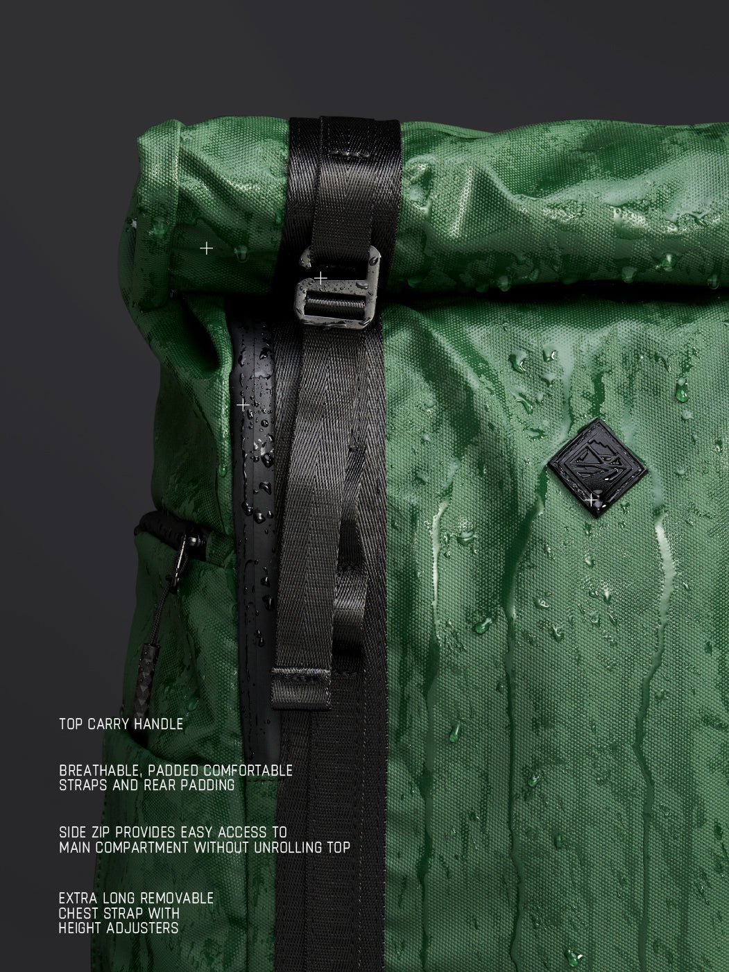 ROLL TOP 22L - WEEKENDER SET - Three Peaks GBR