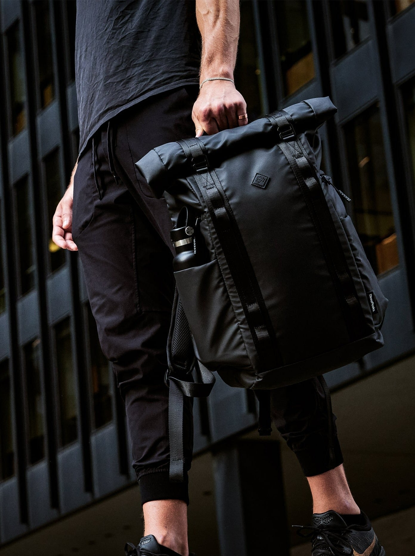 SET 12 - ROLLTOP 22L / LUNCH 8L + ACCESSORIES 4L - Three Peaks GBR