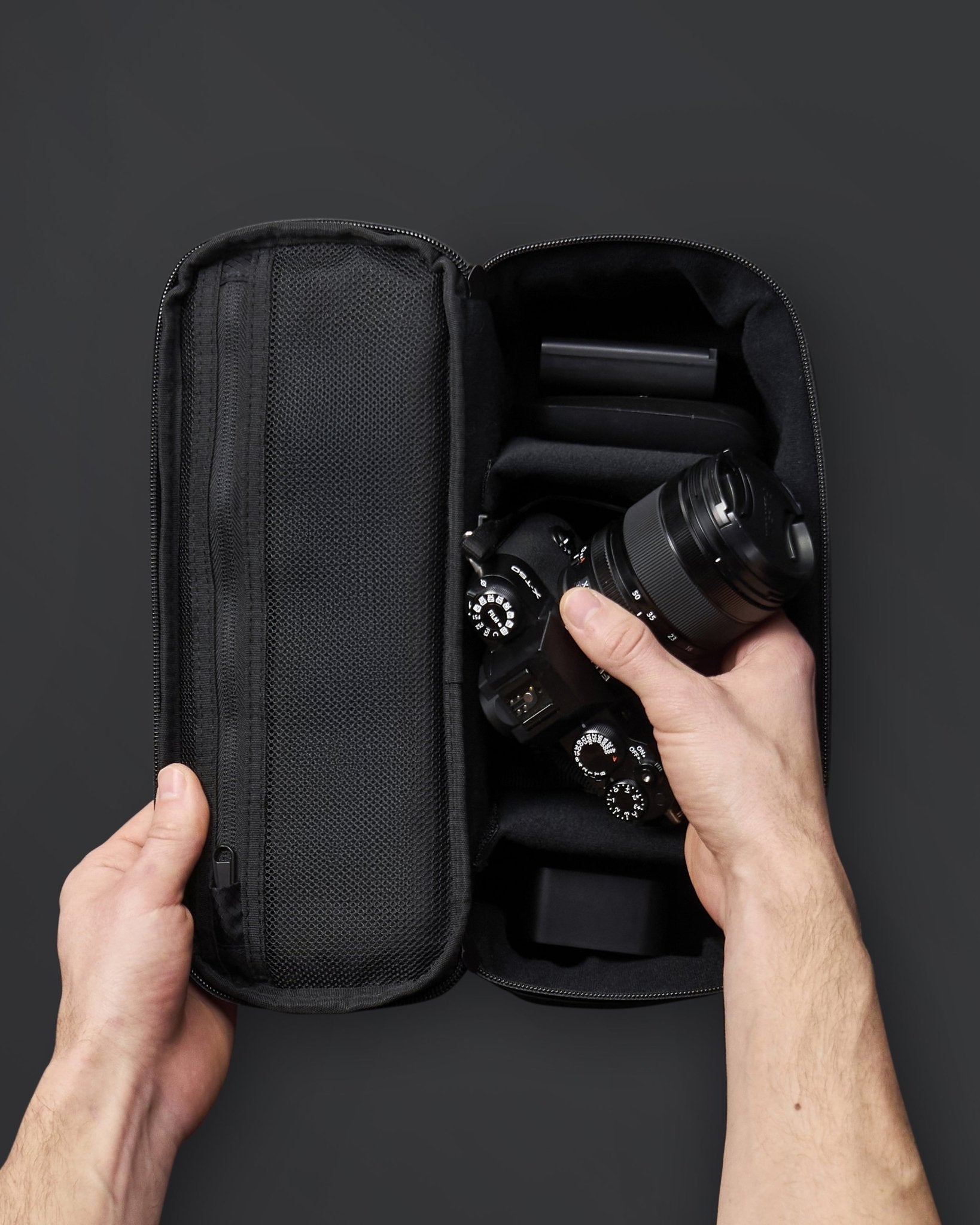 TRAVEL / ADVENTURE 42L + CAMERA INSERT 6L + CAMERA INSERT 12L - CAMERA INSERT SET - Three Peaks GBR