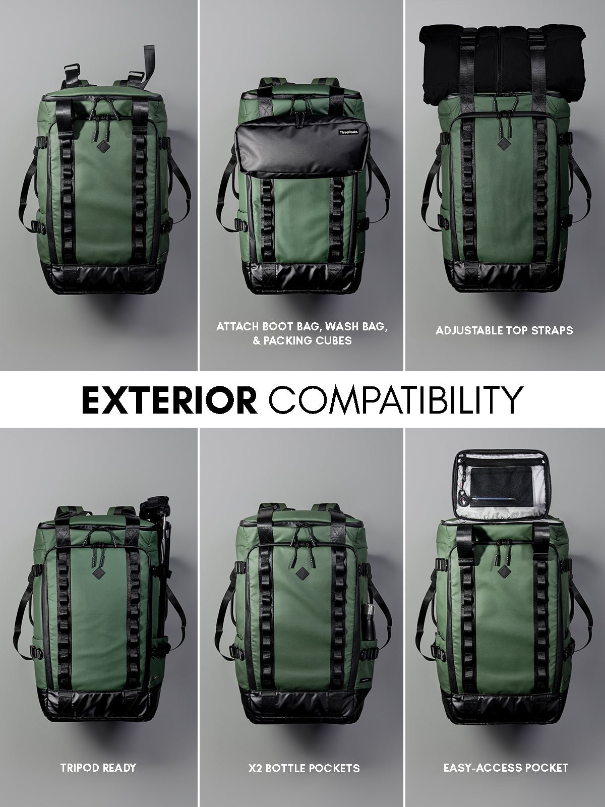 Nomad Wash Bag - Three Peaks GBR