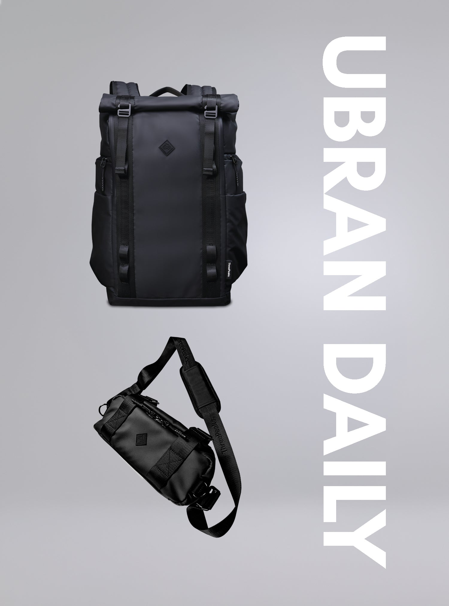 ROLL TOP 22L + SLING 4L - URBAN DAILY SET
