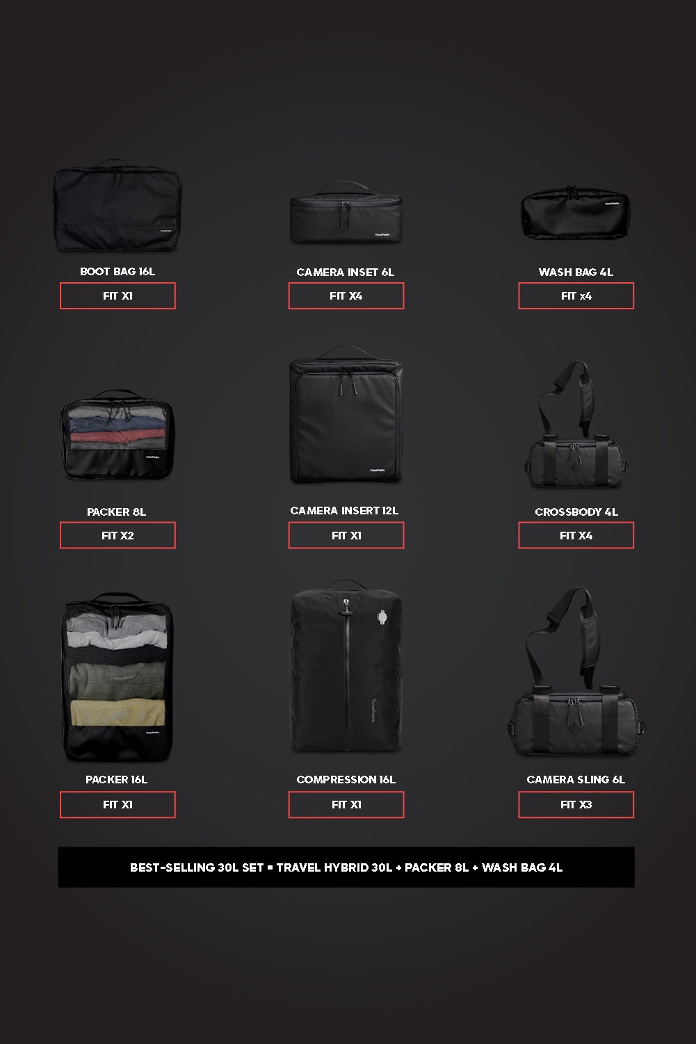 HYBRID 30L - WEEKENDER SET - Three Peaks GBR