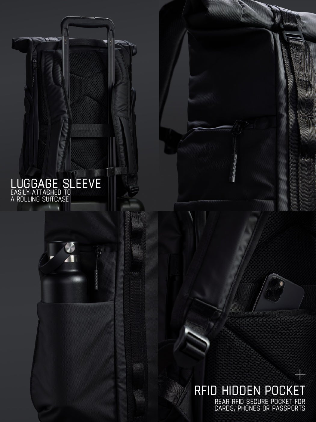 ROLL TOP 22L - WEEKENDER SET - Three Peaks GBR