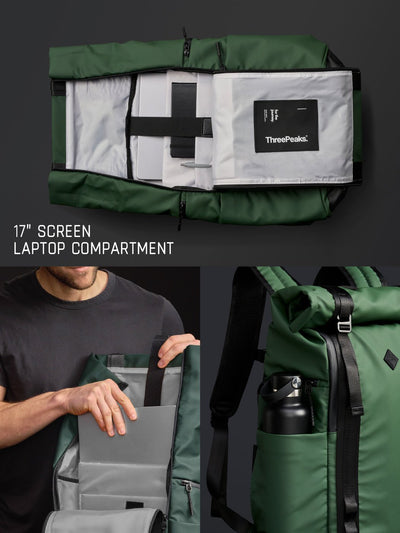 ROLL TOP 22L - WEEKENDER SET - Three Peaks GBR