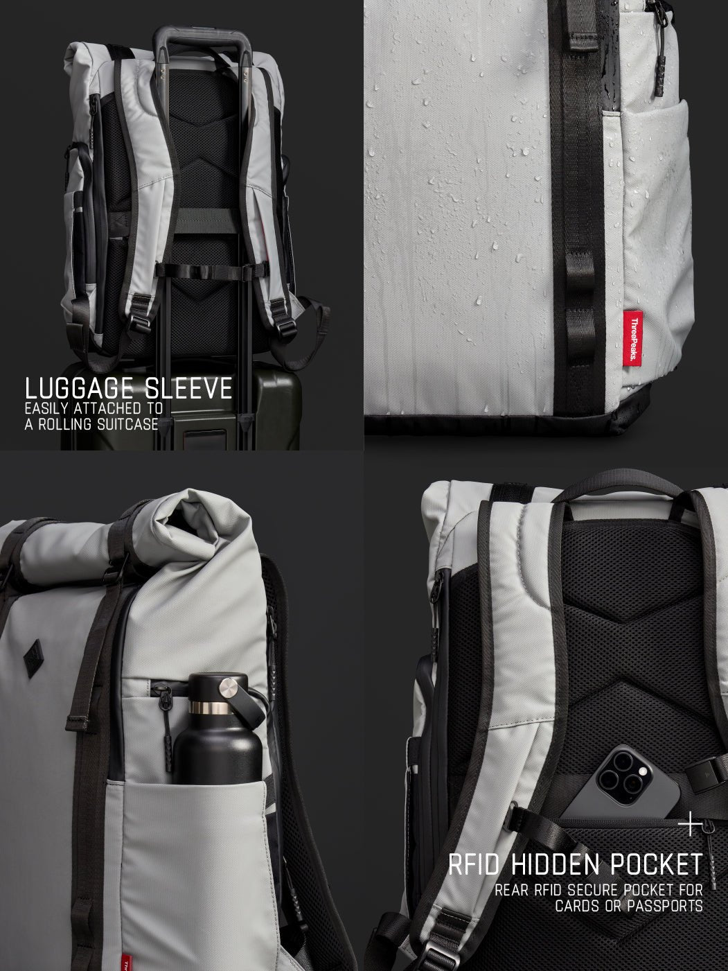 ROLL TOP 22L - WEEKENDER SET - Three Peaks GBR