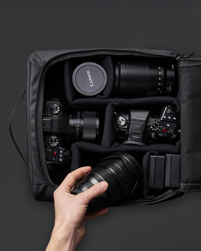 TRAVEL / ADVENTURE 42L + CAMERA SLING 6L + CAMERA INSERT 12L - CREATOR SET - Three Peaks GBR