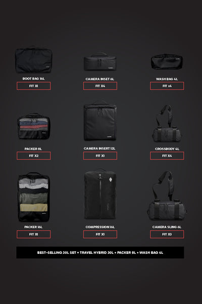 COMMUTER 24L - WEEKENDER SET