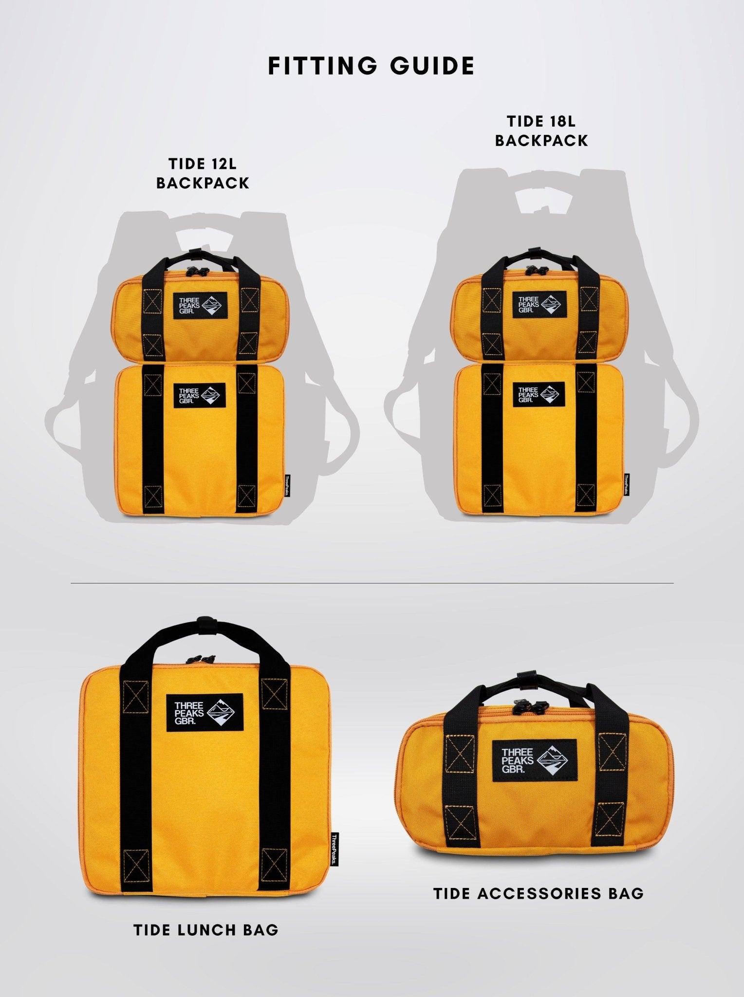 Tide 18L Laptop Backpack Three Peaks GBR