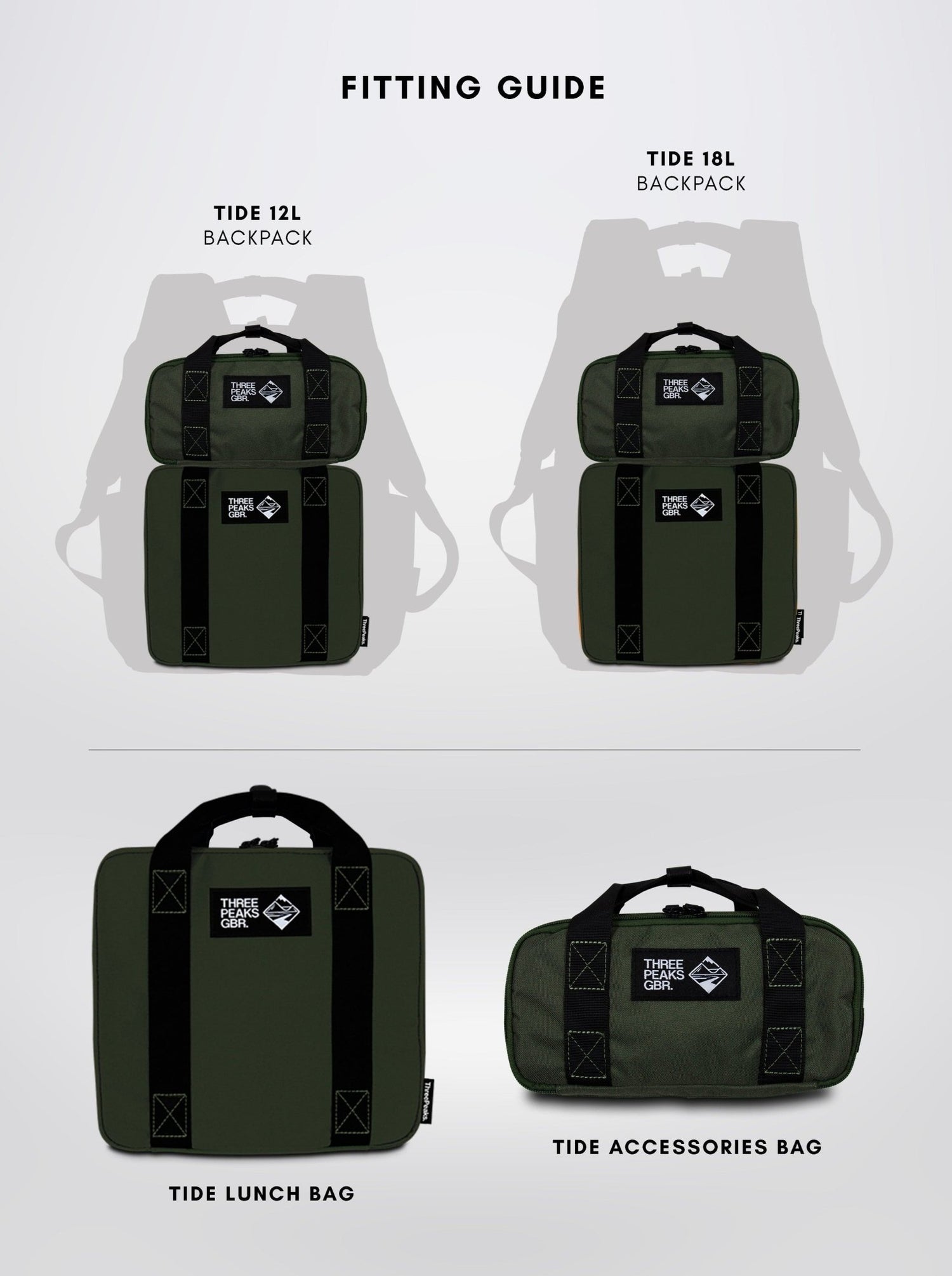 Tide Accessories Bag - Three Peaks GBR
